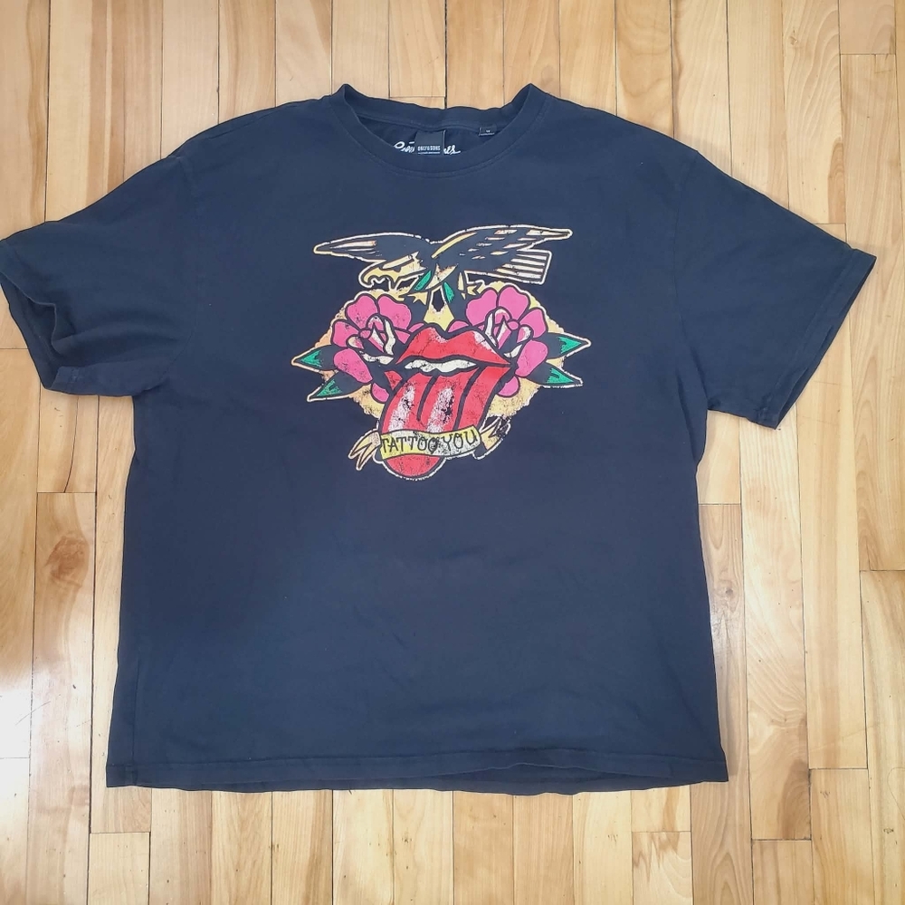ONLY & SONS the Rolling Stones Black T-Shirt XL
